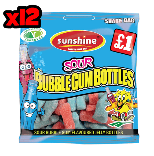 Sour Bubblegum Bottles