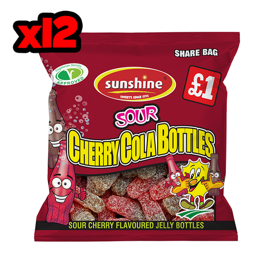 Sour Cherry Cola Bottles - Share Bag