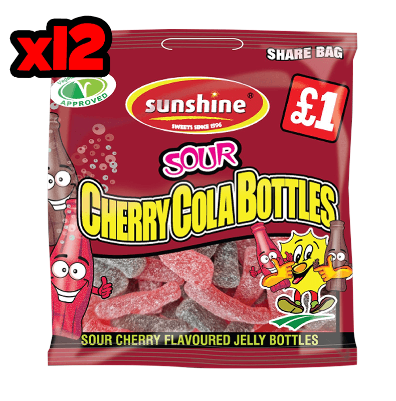 Sour Cherry Cola Bottles