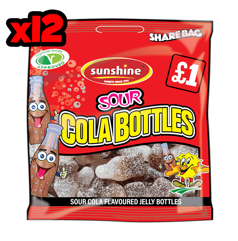 Sour Cola Bottles