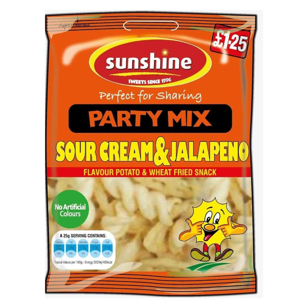 Sour Cream & Jalapeno - 12 x 70g