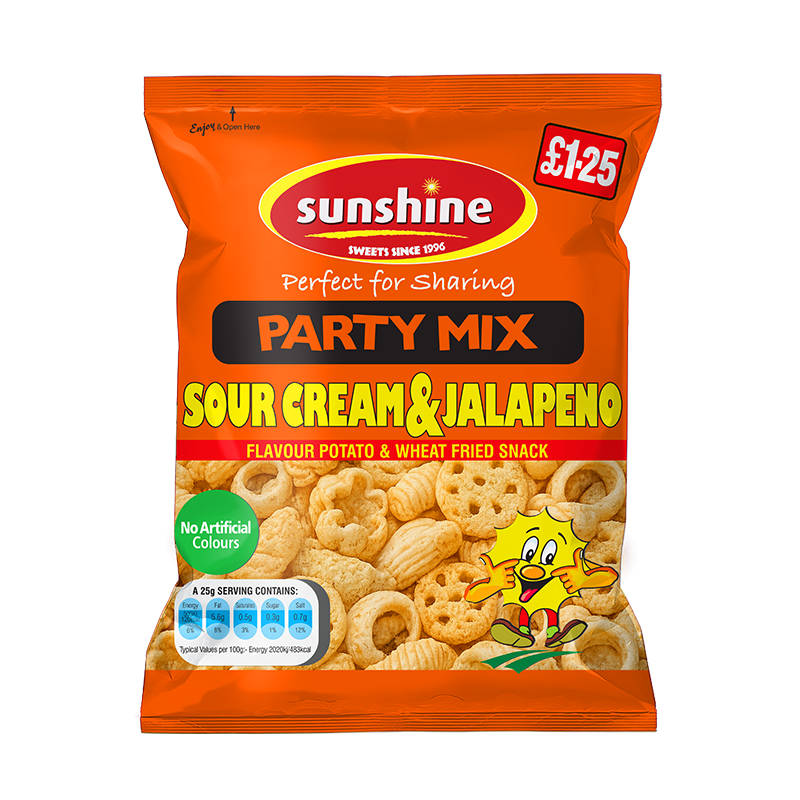 Sour Cream & Jalapeno - 12 x 70g