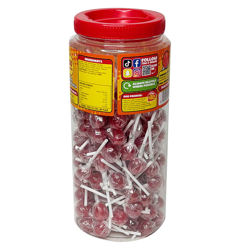 Sour Lollies Tub - 150 Lollies