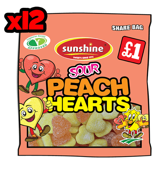 Sour Peach Hearts