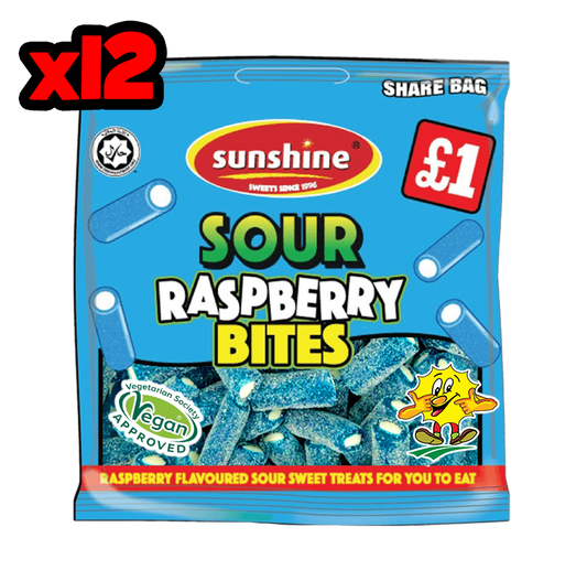 Sour Raspberry Bites
