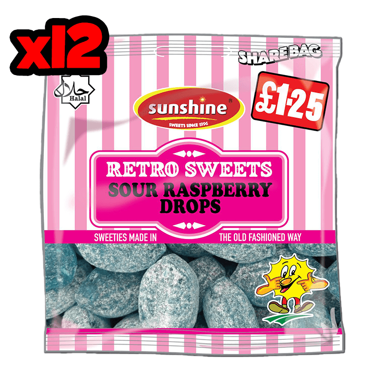 Sour Raspberry Drops