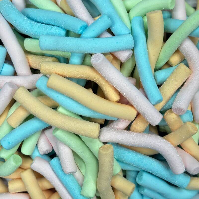 Sour Spaghetti Mallows - 1kg