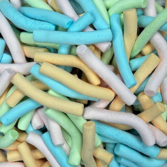 Sour Spaghetti Mallows - 1kg