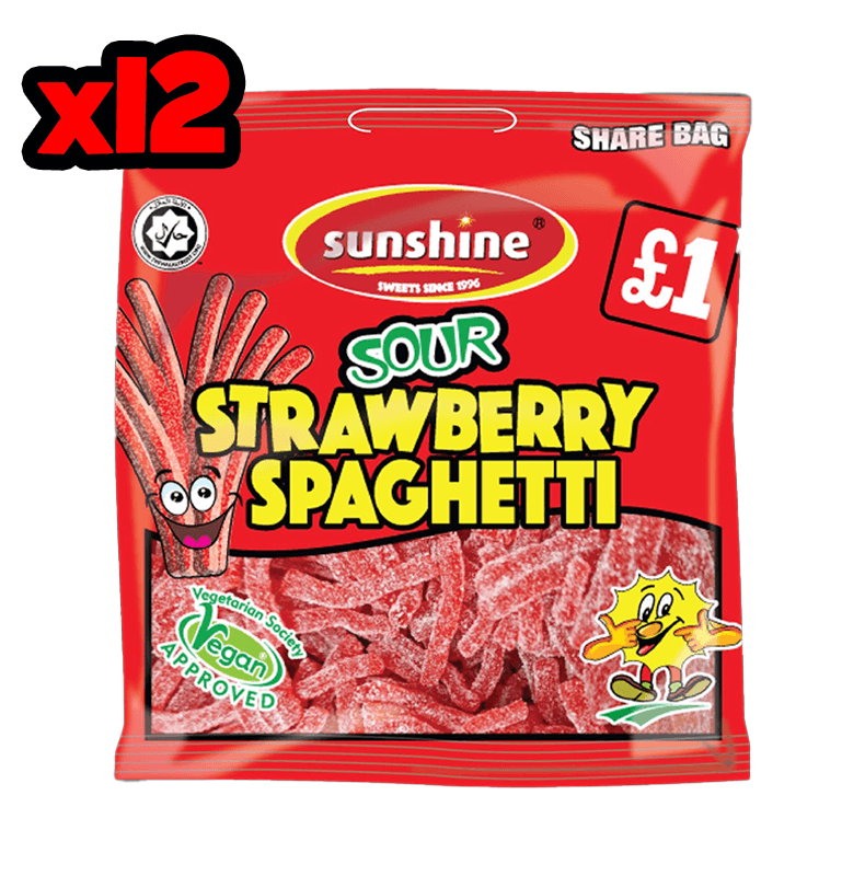 Sour Strawberry Spaghetti
