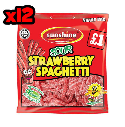 Sour Strawberry Spaghetti