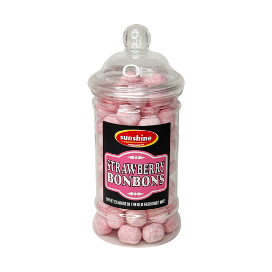 Strawberry Bonbons 410g - Sweet Jar