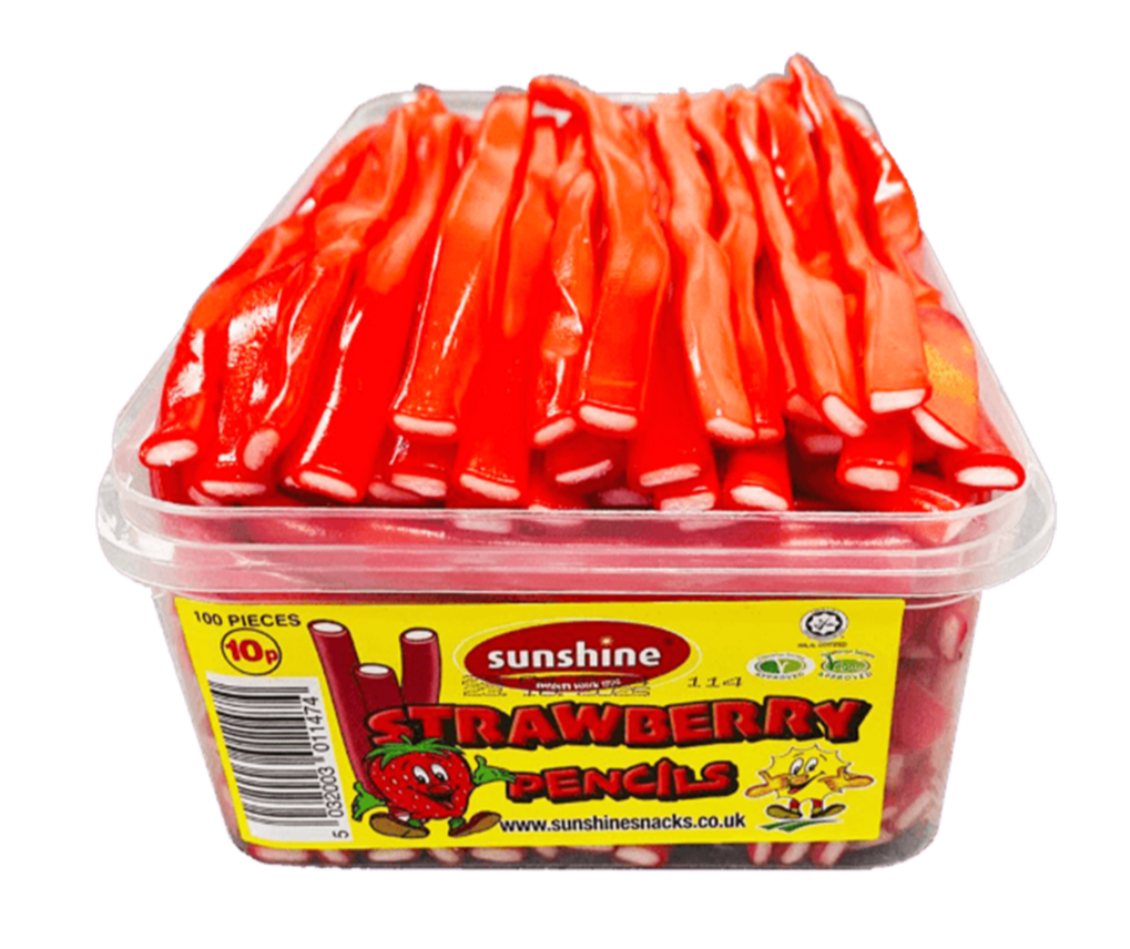 Strawberry Pencils - 100 Pieces