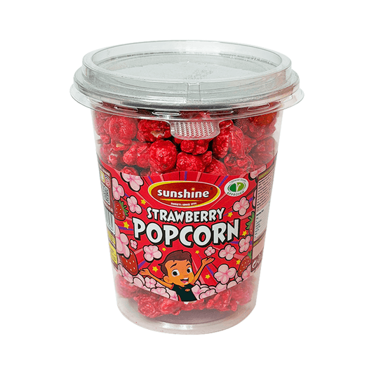 Strawberry Popcorn Tub - 120g