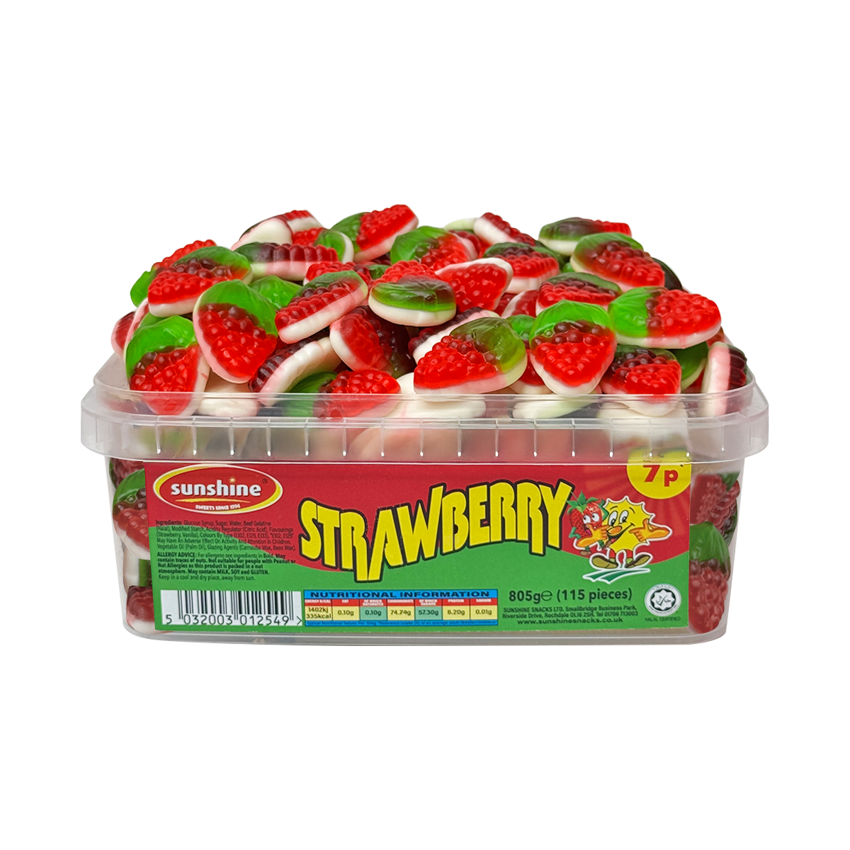 Strawberry Foam Tub - 800g