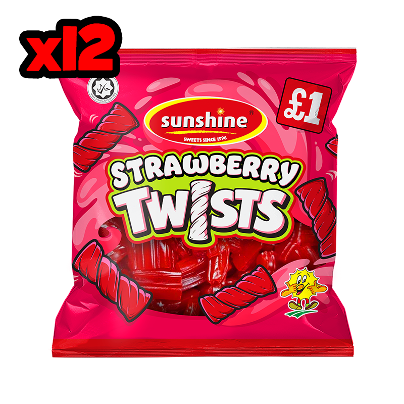 Strawberry Twists - Share Bag
