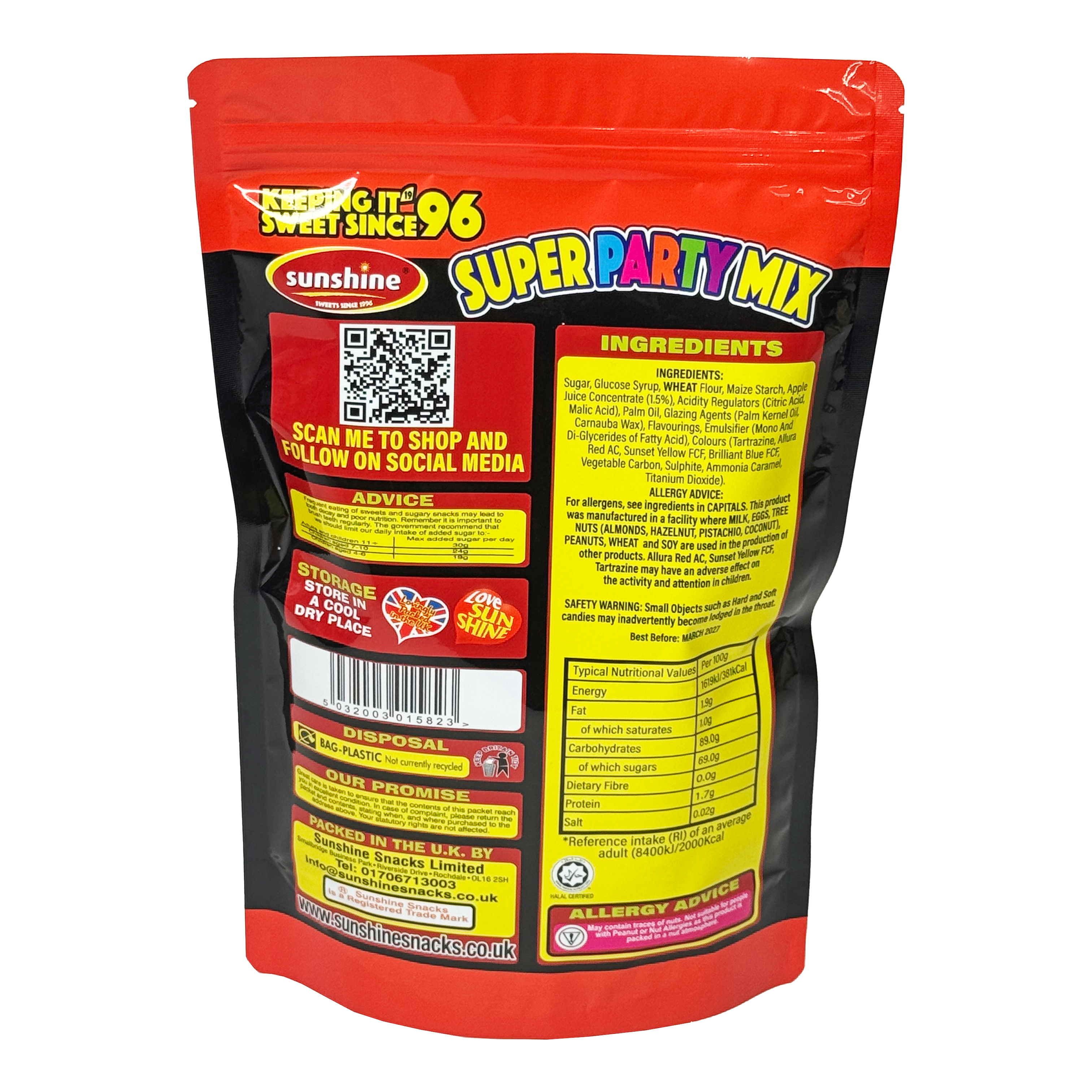 Super Party Mix - 500g Pouch