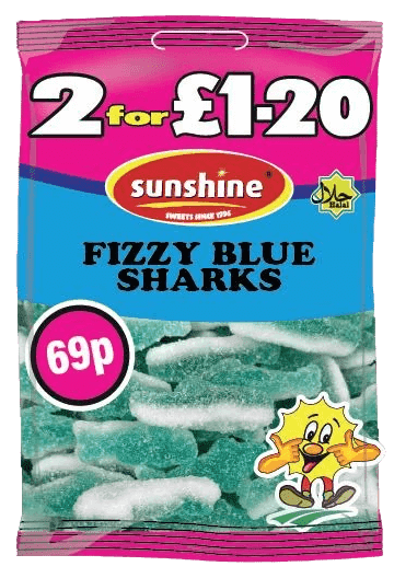 Fizzy Blue Sharks