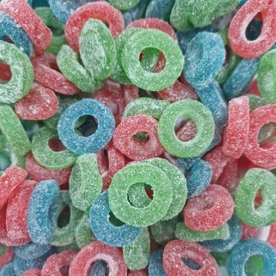 Fizzy Mixed Rings - 1.8kg