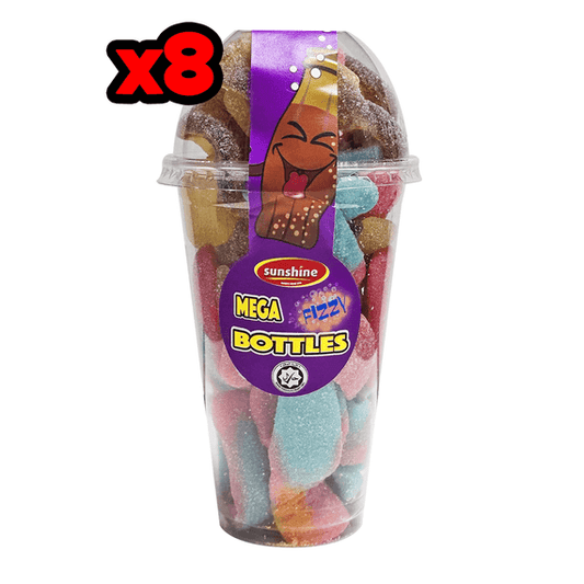 Mega Fizzy Bottles - 8 x 230g