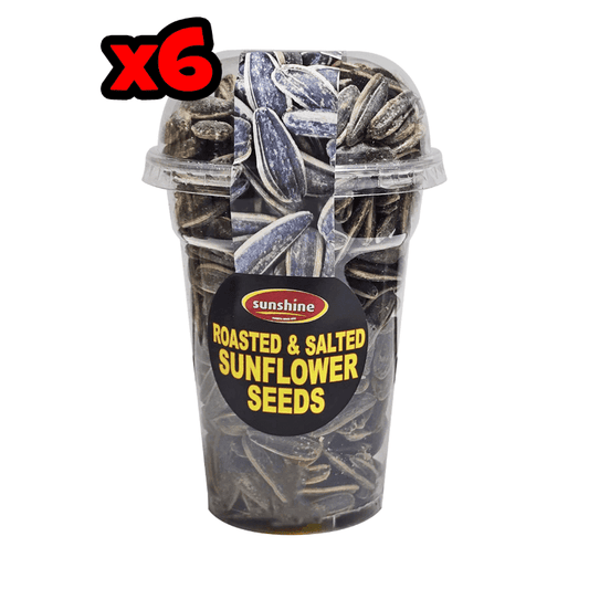 Roasted & Salted Sunflower Seeds - 6 x 80g