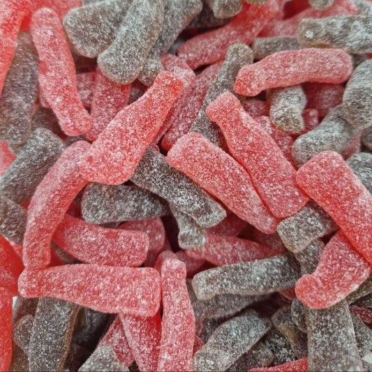 Vegan Sour Cherry Cola Bottles - 1kg