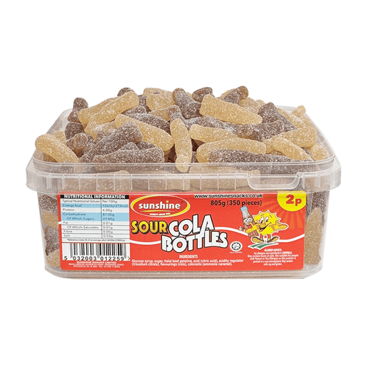 Sour Cola Bottles Tub