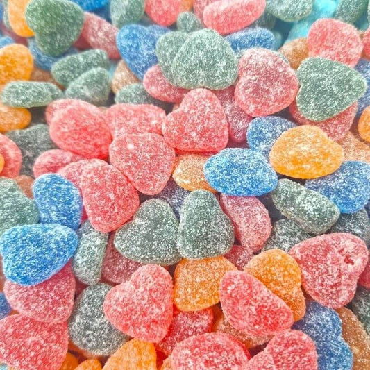 Vegan Sour Mix Hearts - 1kg