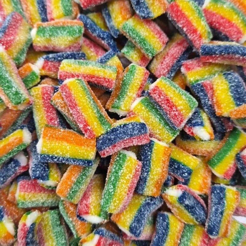 Sour Rainbow Bites - 1kg