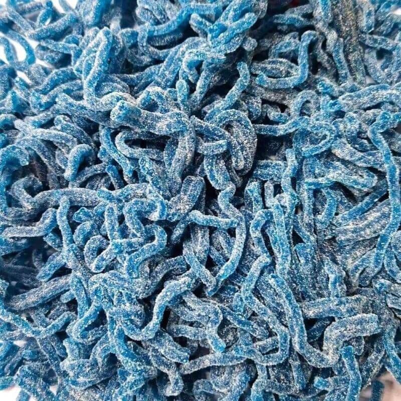 Vegan Sour Raspberry Spaghetti - 1kg – Sunshine Snacks Ltd