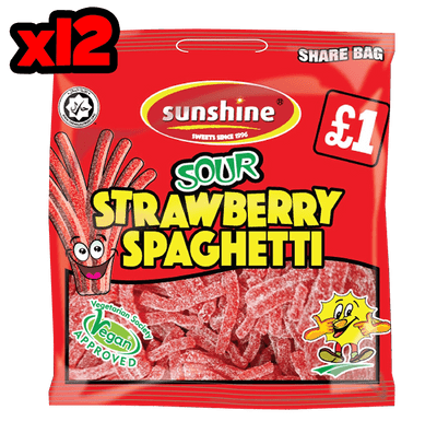 Sour Strawberry Spaghetti