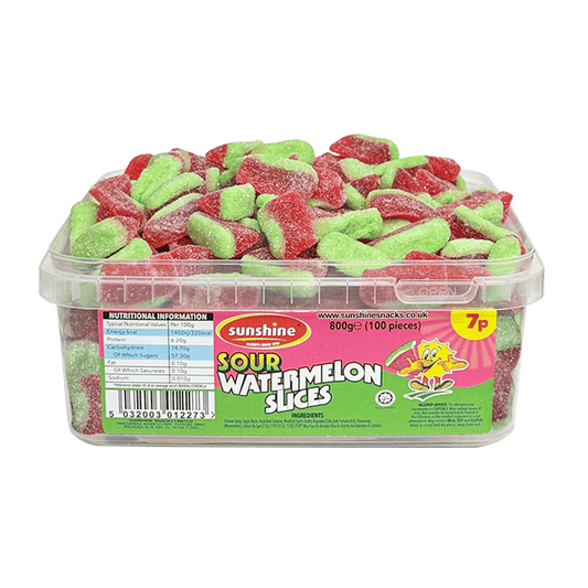 Sour Watermelon Slices Tub