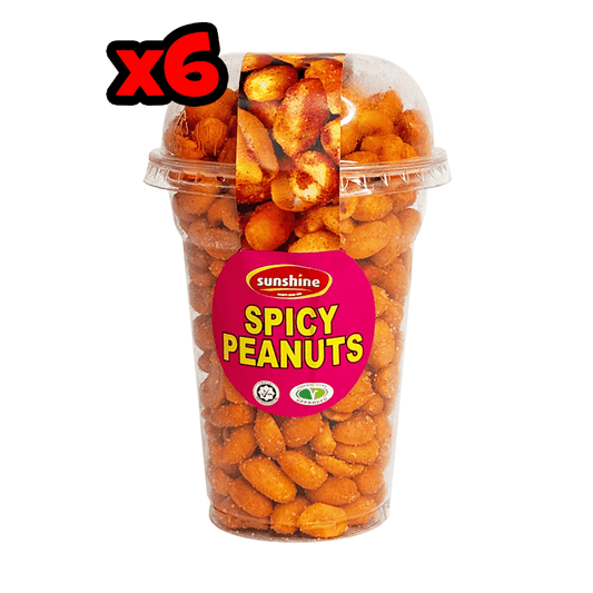 Spicy Peanuts - 6 x 180g