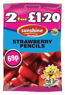 Strawberry Pencils