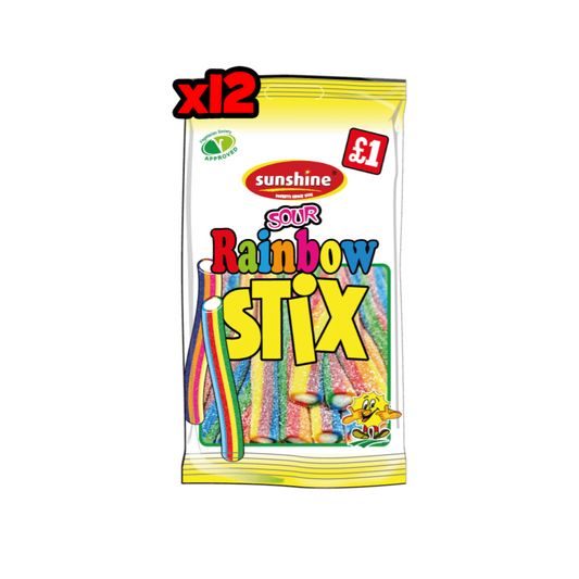 Sour Rainbow Stix - Box of 12