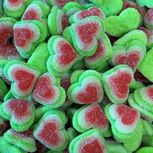 Watermelon Sugared Hearts - 1kg
