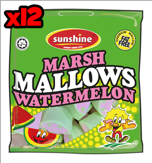 Watermelon Mallows - 1 x 12